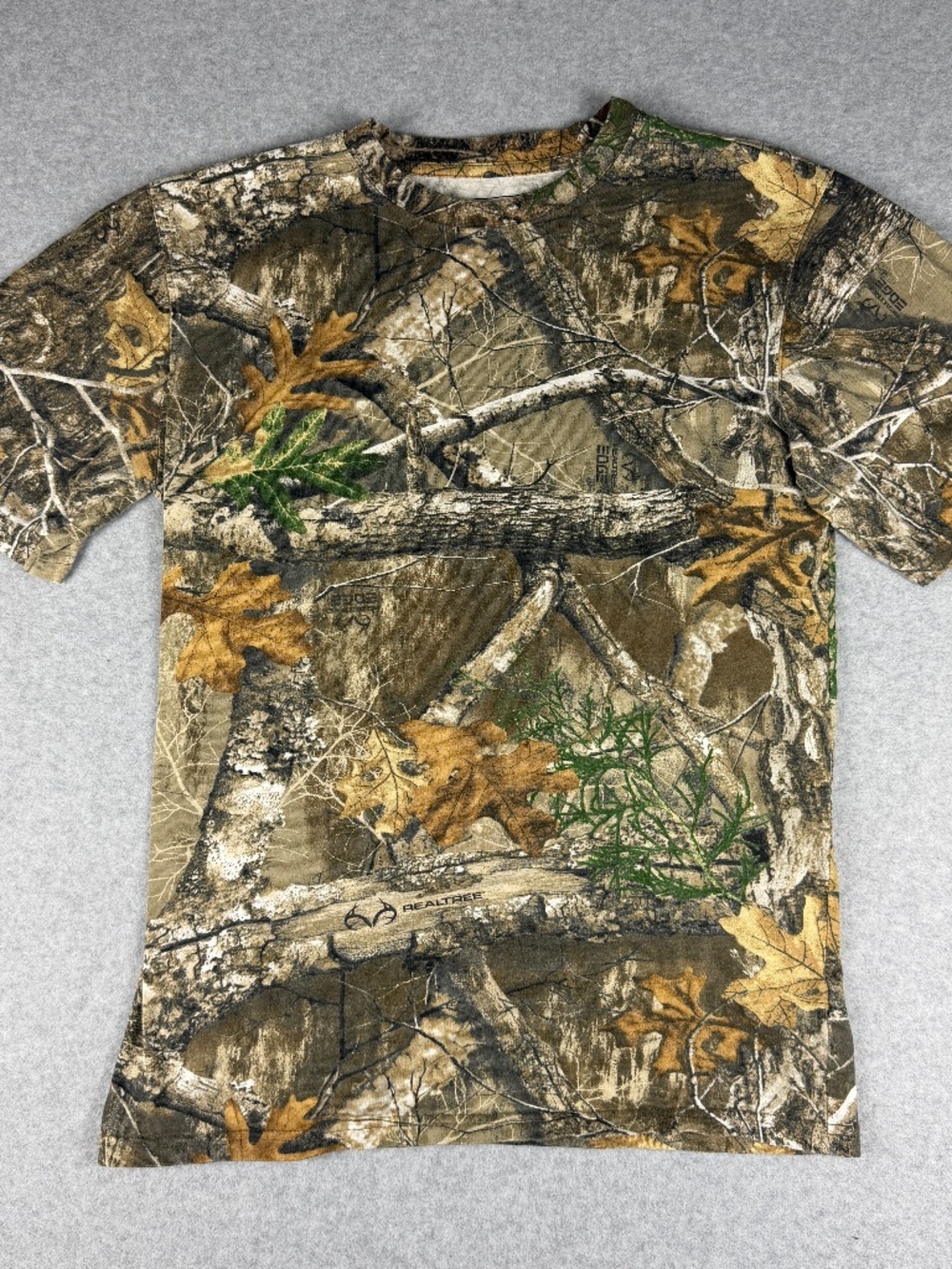 Magellan Outdoors Mens M T-Shirt Realtree Edge Camo Short Sleeve Hunting Tee